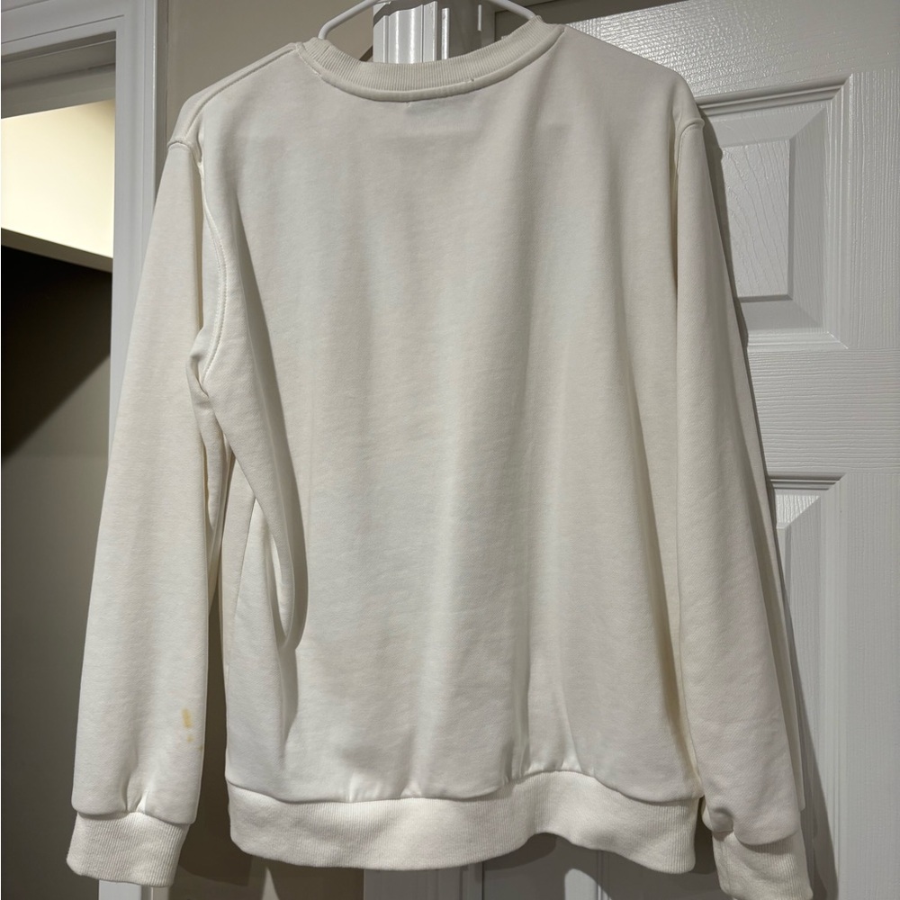 Gucci Cream Graphic Women’s Crewneck Sweatshirt - Picture 2 of 7